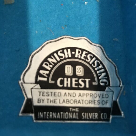 VTG Service for 8 Silver Plate Flatware Rogers Bros 48 Pieces In Original Box - Picture 6 of 13